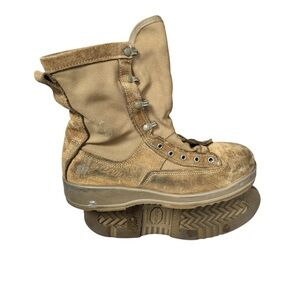 Belleville 330 COY ST Steel Toe Mens Flight Boot Sz 10 R Hot Weather Brown